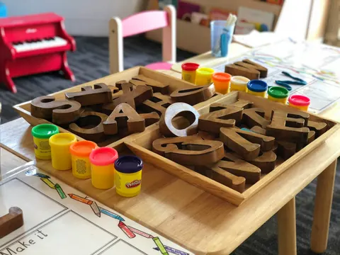 Phonics letter activities at PLA